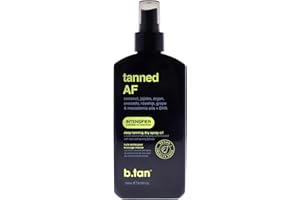 B.Tan Tanned AF Intensifier Dry Tanning Oil For Unisex 8 oz Oil