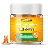 Validus Astaksantin 12 Mg + Vitamin C Gummies