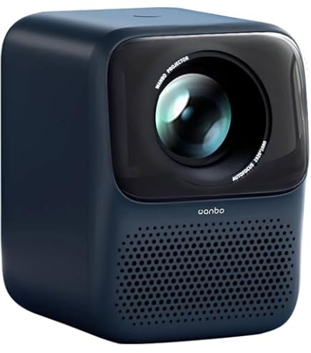 Projetor Wanbo T2 Ultra - Android TV 11, 500 ANSI, Full HD Com Gimbal De 120°