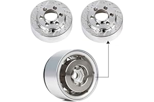 INJORA RC Balance Weight 2pcs RC Bilanciamento Peso RC Accessori RC Contrappeso per 1:10 RC Crawler TRX4 TRX6 Axial SCX10 90046 AXI03007 (Set A)