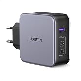 Ugreen Nexode 140W USB Type-C QC 4.0 PD 3.1 GaN 3 Portlu Hızlı Şarj Cihazı