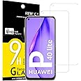NEW'C 2 Pezzi, Vetro Temperato per Huawei P40 Lite 4G, Pellicola Prottetiva Anti Graffio, Anti-Impronte, Senza Bolle, Durezza