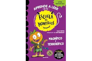 Aprender a leer en la Escuela de Monstruos 25 - Magnífico y terrorífico: En letra MAYÚSCULA (libros para niños a partir de 5 años)
