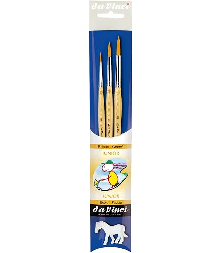 DA Vinci 4033 Series Savon de Nettoyage pour brosses, Poils jaunâtres