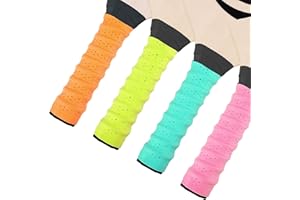 SAVITA 4pcs Pickleball Paddle Grip Tape, Pickleball Grip Wrap Moisture Wicking Thickened Pickleball Overgrip Wrap Replacement Handle Wrap for Pickleball Paddle Badminton Tennis