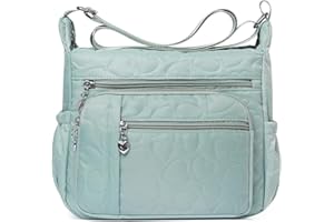 HERCMNOY Crossbody Bag For Women Multi Pocket Casual Travel Bag Handbag Shoulder Bag Messenger Bag