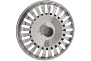 BLUEWATER ARMATUREN Blanco Sieve Basket 3.5 Inch Manual Flat Multiray LB 120380 (24 Slots) Available Since 2013 - Valve Basket, Strainer Basket, Plug, Sink Stopper