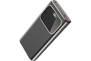 Coucur Power Bank 20000mAh, Portable Charger 22.5W Fast Charging PD3.0 QC4.0 PowerBank USB C Input & Output, 2024 NEW Battery Pack With LCD Display for iPhone, Samsung, Huawei, iPad, Tablets and More