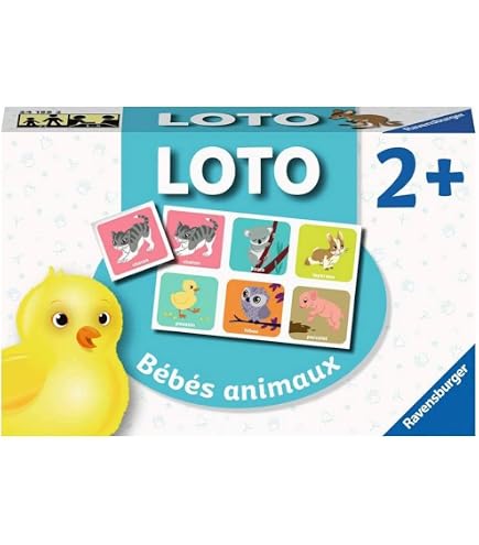 Jeu Memory Ravensburger - Les Animaux - Jeu Éducatif Pour Enfants Dès 2 Ans