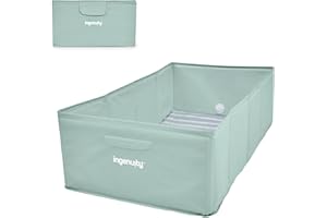Ingenuity Tuckaway Toddler Tub, Converts Shower to Tub, Folds to Store, Easy to Clean, No Assembly Required, 12M-5Y