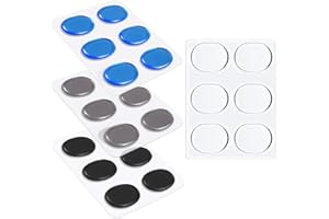 WEONE 24 Piezas Silicona Almohadillas de Gel para Amortiguador de Tambor, Suave Tambor de Amortiguación, Tambor Silenciador para Tambores de Control de Tono