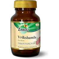 Zandu Vrikshamla (Garcinia Cambogia), Natural Fat Burner & Keto weight Loss Supplement - 60 Veg capsules