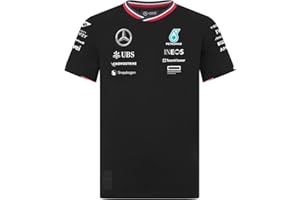 Mercedes AMG Petronas Maillot de l'équipe F1 2024 pour Enfants