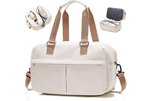 SEAFEW Duffle Bag för Resa, Handbagage 40x30x20 Ryanair Duffle Bag Expanderbar, Kabinväska Ryanair 40x20x25 Sportväska Duffle
