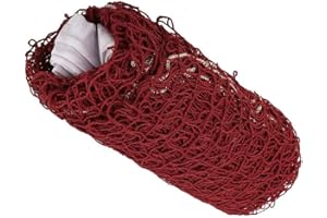 JINRETUTE Badminton Training Mesh Badminton Net Foldable Badminton Net for Indoor or Outdoor Sports Garden Schoolyard Backyard Outdoor Indoor Court Beach Without Frame (610 x 76 cm)
