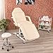 Price comparison product image Wido Cream Electric Massage Couch Beauty Salon Furniture Set with Trolley and Stool Included
