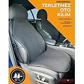 Oto Koltuk Koruyucu Kılıf Terletmez Kilim Seti 2 &Ouml;n+1 Arka 3l&uuml; Set Universal Siyah