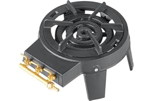 RMW Cast Iron Gas Burner Wok Stir Frying Triple High Power Boiling Ring LPG 3 Burners Cooker Outdoor Catering Camping Stove Party Wedding