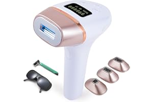 PAWHITS 3 In 1 IPL Geräte Haarentfernung Laser, 5 Energiestufen und 3 Funktionen-HR/SC/RA Schmerzlose Haarentfernung Laser für Männer, Frauen, Gesicht, Achseln, Beine
