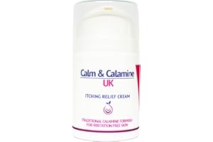 Veil Cover Cream Calm and Calamine UK | Traditional Calamine Cream for Irritated or Itchy Skin Relief 50g
