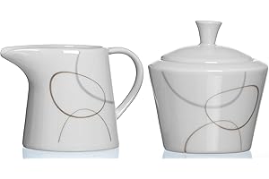 Ritzenhoff & Breker Alina Marron / 593822 Sucrier et pot à lait 2 pièces