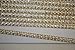 1 Yard ( 90Cm ) Luxus Kettenband Gold Strass L897