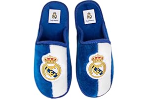 MARPEN SLIPPERS, Zapatillas de casa Real Madrid CF Oficiales Temporada 24/25 para Hombre o Mujer, Ligeras de Invierno