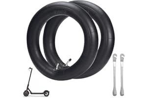 FASTVERT (2-Pack) 12" (12 1/2 x 2 1/4) Chambres à air Plus épaisses pour Scooters électriques et Mini-vélos, compatibles avec Les pneus gonflables 12.5x2.25-12x2.125 (Comprend 2 démonte-pneus). Valve 90°