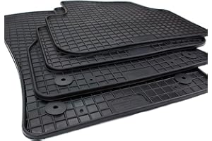 Kfzpremiumteile24 Gummimatten Kompatibel mit Q3 F3 ab 12/2018 Premium Qualität Fußmatten Allwetter Schwarz 4-teilig