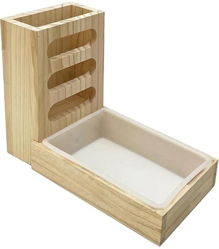 PawHut Verhoogd Voederstation Voor Grote Honden, Met 2 Roestvrijstalen Bakken En Opbergruimte 35 5x60x30 Cm Wit~1pte61741k000