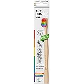 The Humble Co. - Humble Brush Proud - Adult Sensitive Yetişkin Bambu Diş Fır&ccedil;ası Sensitive Ultra Yumuşak G&ouml;kkuşağı Renkli