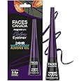 FACESCANADA Magneteyes Color Eyeliner Gel - Dramatic Purple,4Ml|Glossy Finish|24Hr Long-Lasting|Waterproof|Smudgeproof|Precise Application|Intense Color Payoff|Almond Extract & Vitamin E