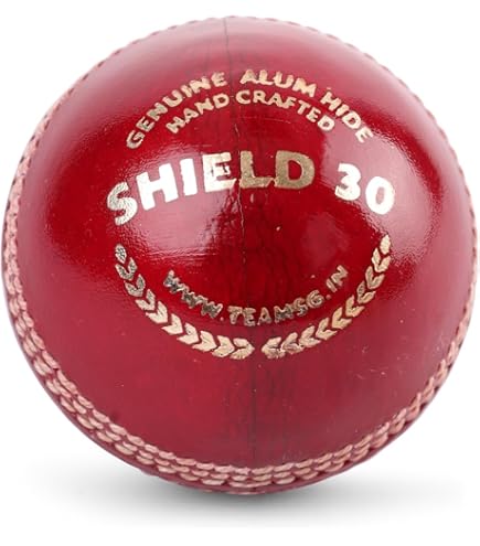 Balle De Cricket Kookaburra County League En Cuir Cousu Main, Couleur Rose
