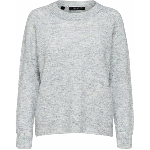 Selected Femme Dames Slflulu Ls Knit Short Cardigan B Noos STR CARDI BUTTON - Altijd de beste deal
