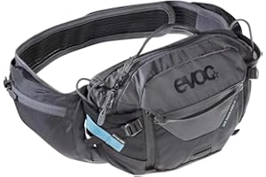 ‎EVOC EVOC HIP Pack PRO 3 Hüfttasche Bauchtasche für Bike-Touren & Trails (3L Fassungsvermögen, Airflow Contact System, AIRO Flex Hüftgurt, Venti Flap-System, Flaschenhalter)