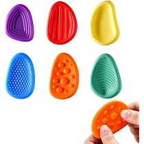 Jouets Sensoriels Anti-stress – 12 Bagues Fidget En Silicone Pour TDAH, Concentration, Enfants 3-8 Ans - 10