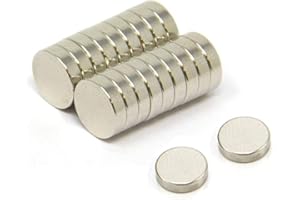 FIRST4MAGNETS Magnet Expert 8 mm de diamètre x 2 mm d'épaisseur N42 Néodyme Aimant - 1 kg Pull (paquet de 20)