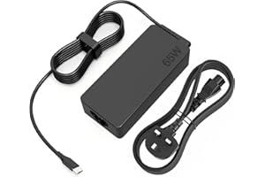 SKOTSLYE 65W USB C Laptop Charger Compatible with Lenovo/Thinkpad/Yoga/Chromebook Fast Charging Type C