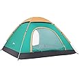 Ubon 3 Person Sturdy Instant Tent Ventilation Pop Up Indoor Tent Portable Outdoor Tent - Forest Green