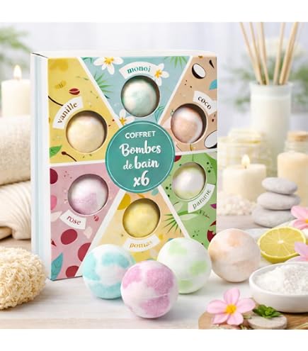 Mini Boules De Bain Effervescentes Parfums Mélangés - Neuf, Pour Un Moment Détente