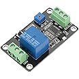 DC 5V Time Delay Relay Module, 0.1-120 Secs Delay Switch Electronic, Super 555 Delay Off Timer Relay Self Locking Delay ON, Delay Off, Trigger Delay (DC5V)