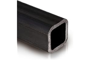 Fits Metall - Vierkantrohr aus 100% hochwertigem Stahl - Eckiges Stahlrohr mit geschweißtem Hohlprofil & Werkstoff S235JRH - Länge 1000mm, Größe 30x30x3 mm Quadratrohr - Ideal für Baubranche