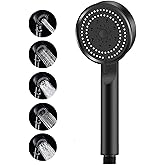 Mayaglory Turbo Fan Lite Hand Shower Handshower, Black
