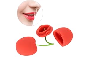 Lip Plumper Enhancer, ANGGREK Donna Portatile a Forma di Ciliegia Full Lip Plumper Enhancer Dispositivo per il Miglioramento delle Labbra Strumento di Bellezza Auto Aspirazione Labbra Rimpolpanti