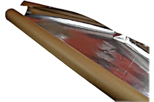 KAUFDACH ALLES FÜR DEIN DACH Aluminiumfolie Sauna 30qm robuste Alufolie Dampfsperre für Saunabau