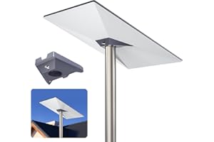 EDUP HOME Adaptateur de tuyau Starlink Gen 3, support Starlink Gen 3 0,83-2,17'' Kit de montage Starlink Pole V3 Premium pour Starlink Standard Gen3/V3 Dishy