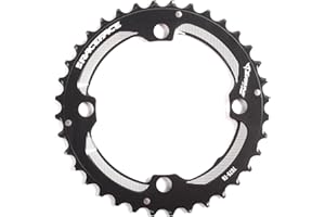 RACEFACE Race Face Plato de turbina exterior con 11 compartimentos y 4 agujeros, 104 mm