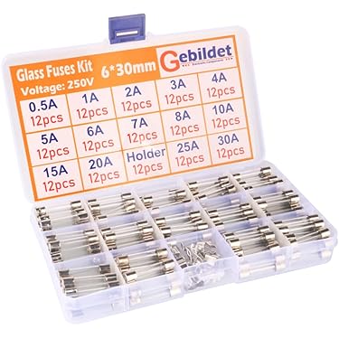 10Pcs AC 250V Rapide Coup Cylindrique Céramique Tuyau Fusible