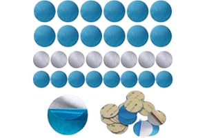 flintronic Placas de Metal Autoadhesivas, Placa de Metal para Imanes, Placas de Metálicas con Adhesivo Redondas, para Soporte Teléfono Movil Coche Magnético, Figuras Tonie