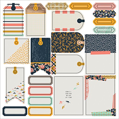 Golden Days Decorative Tags-